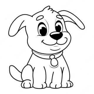 Funny Dog Coloring Page 22113-17922