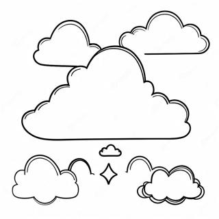 Cloud Coloring Page 2211-1882