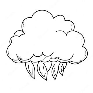 Cloud Coloring Pages