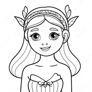 Fairy Princess Coloring Page 22173-17971