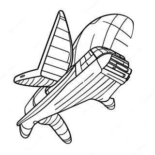 Space Shuttle Launching Into Orbit Coloring Page 22183-17979