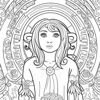 Labyrinth Coloring Pages