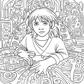 Labyrinth Coloring Page 22193-17991