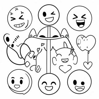 Emoji Coloring Pages