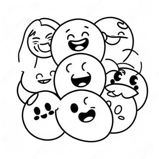 Emoji Coloring Page 221-179