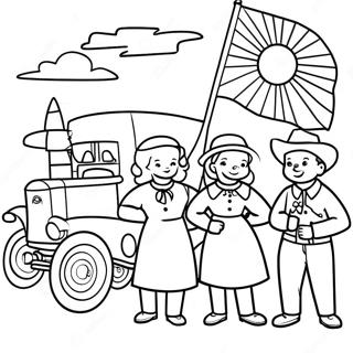 Kansas Day Celebration Coloring Page 22203-17999