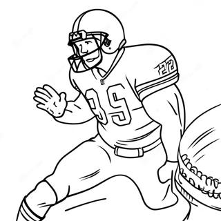 Christian Mccaffrey Coloring Pages