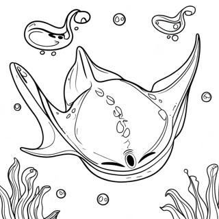 Stingray Coloring Page 22263-18051