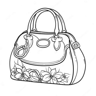 Purse Coloring Page 22273-18058