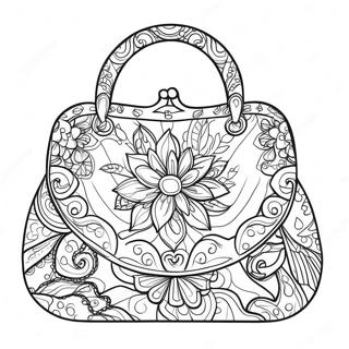 Purse Coloring Page 22273-18059