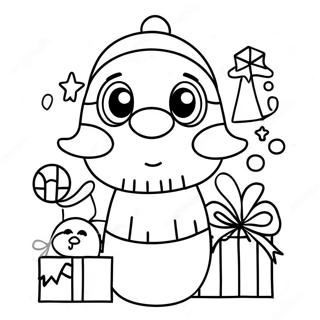 Christmas Among Us Coloring Pages