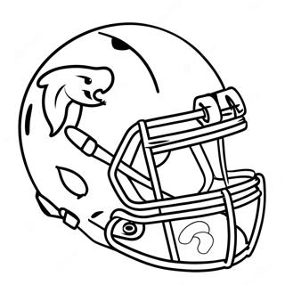 Nfl Helmets Coloring Page 22303-18074