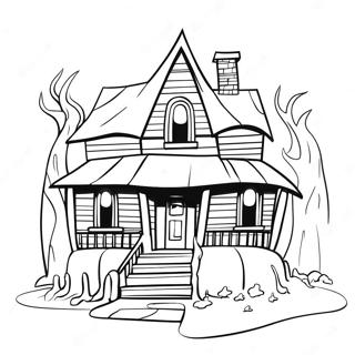 Monster House Coloring Page 22323-18094