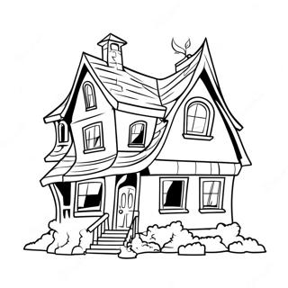 Monster House Coloring Page 22323-18095