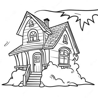 Monster House Coloring Page 22323-18096