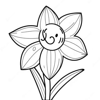 Daffodil Coloring Pages