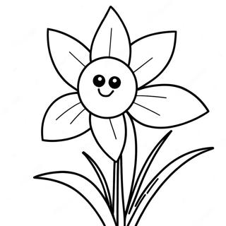 Daffodil Coloring Page 22353-18115