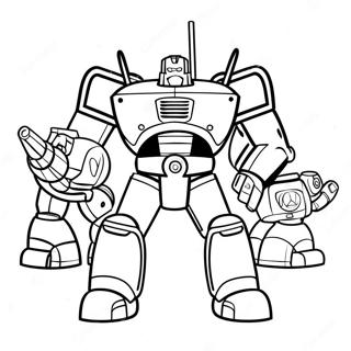 Rescue Bots Coloring Pages