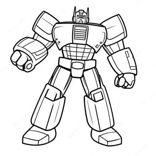 Optimus Prime Rescue Bots Coloring Page 22374-18136