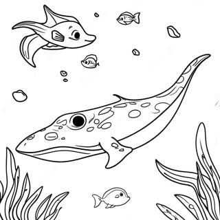 Sting Ray Coloring Page 22393-18146