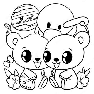 Kids Coloring Pages With Fun Animals 22403-18158