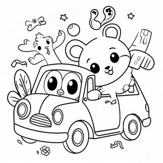 Kids Coloring Pages With Fun Animals 22403-18160