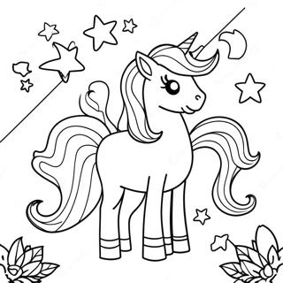 Kids Coloring Pages Featuring Magical Unicorns 22404-18161