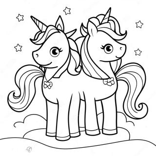 Kids Coloring Pages Featuring Magical Unicorns 22404-18162