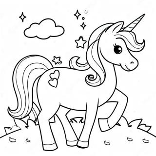 Kids Coloring Pages Featuring Magical Unicorns 22404-18163