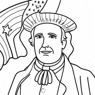 Patriotic Constitution Day Coloring Page 22424-18181