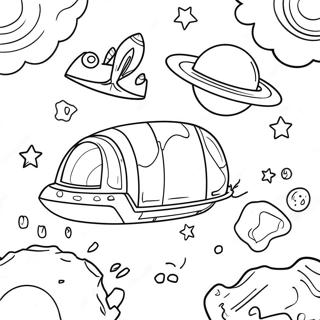 Colorful Stellar Vbs Adventure Coloring Page 22454-18199