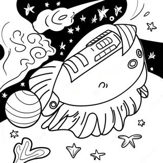 Colorful Stellar Vbs Adventure Coloring Page 22454-18200