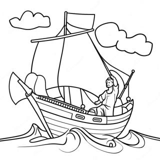 Christopher Columbus Coloring Pages