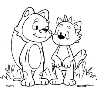 Calvin And Hobbes Coloring Page 22533-18262