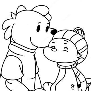 Calvin And Hobbes Coloring Page 22533-18264