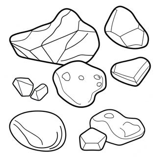 Types Of Rocks Coloring Page 22563-18288