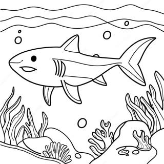 Tiger Shark Coloring Pages