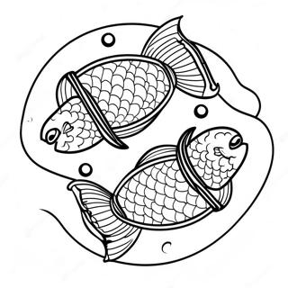 Pisces Coloring Pages