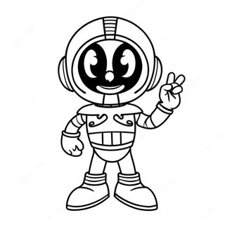 Marvin The Martian Coloring Pages