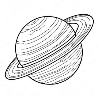 Saturn Coloring Pages