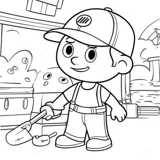 Handy Manny Coloring Pages