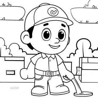 Handy Manny Coloring Page 22683-18378