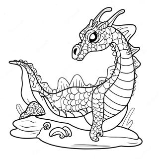 Sea Dragon Coloring Pages