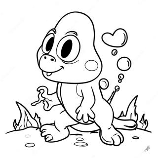 Goo Jit Zu Coloring Page 2271-1927