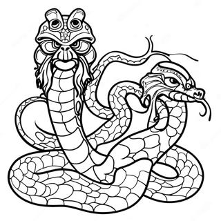 Hydra Coloring Pages