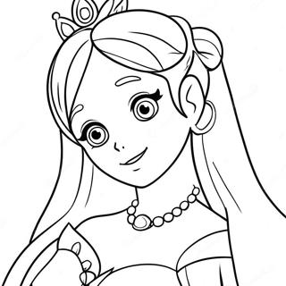 Anime Princess Coloring Page 22763-18435