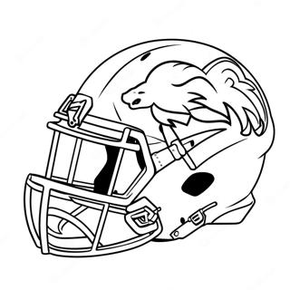 Denver Broncos Coloring Pages