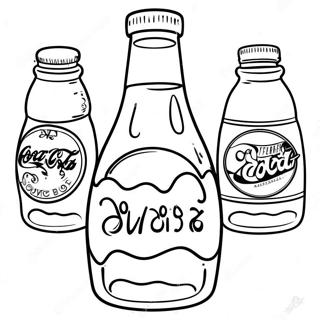 Soda Coloring Pages