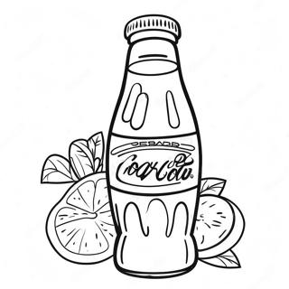 Soda Bottle Coloring Page 22793-18460