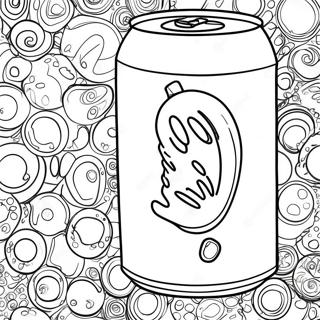 Sparkling Soda Can Coloring Page 22794-18464